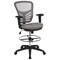Flash Furniture Gray Draft Chair, Black Frame HL-0001-1CBLACK-LTGY-GG - alternate 10